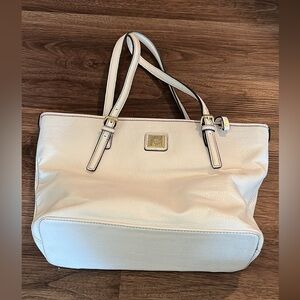 Anne Klein white purse